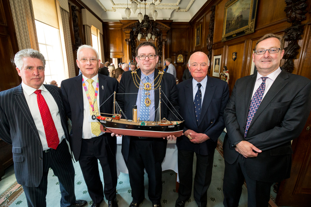 Fishing firms reunited at Viola trawler reception