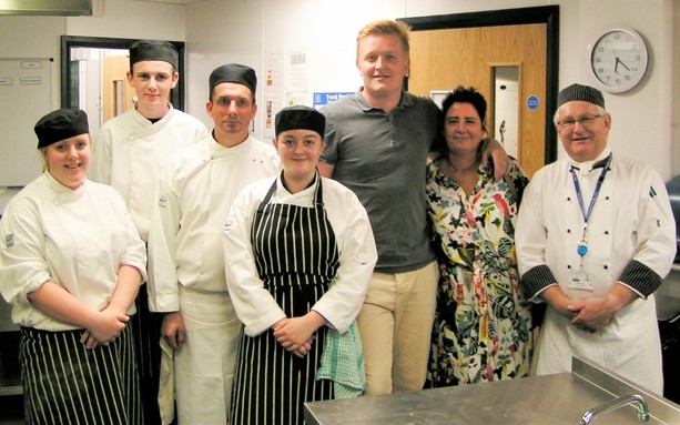 Students will top up training at award-winning restaurant