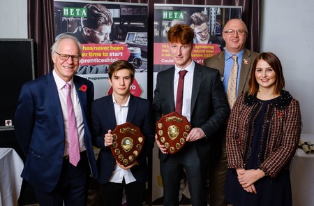 MPs impressed as HETA’s young engineers collect awards