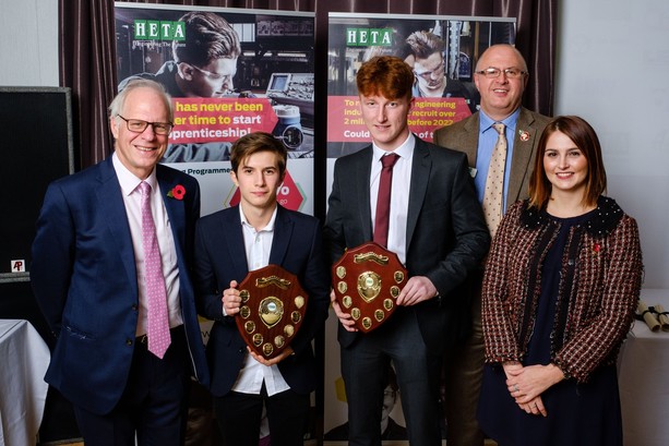 MPs impressed as HETA’s young engineers collect awards