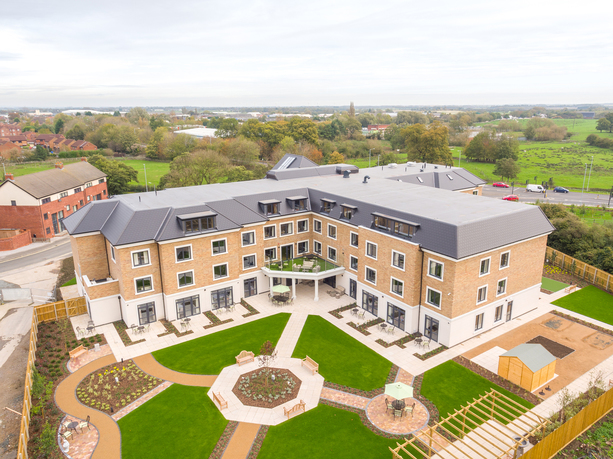 New-build care home creates prominent landmark in Beverley Parklands