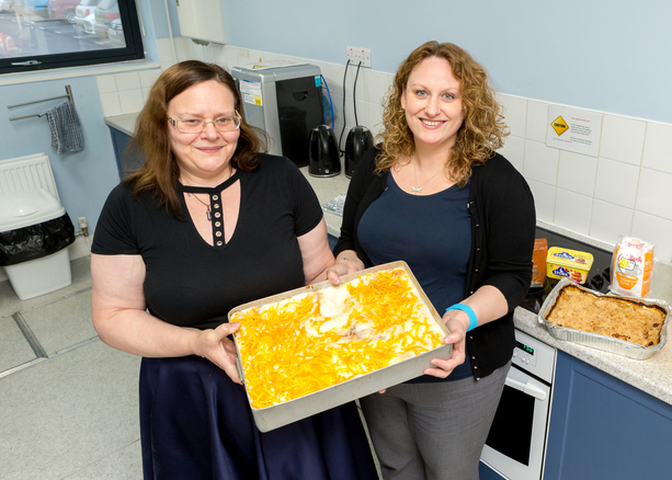 Businesses join forces to support soup kitchen cooking sessions with festive fundraiser