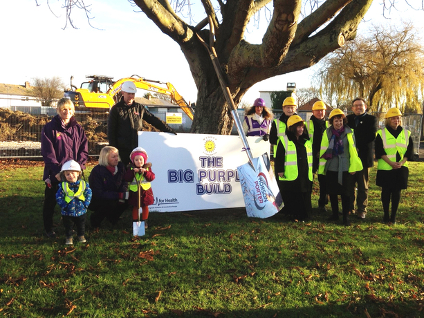 Unique ‘Big Purple Build’ project underway in Hull 