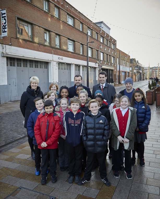 Fruit Market regeneration inspires schoolchildren to get creative