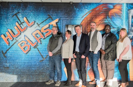 It’s a blast as business team helps to launch Nerf centre