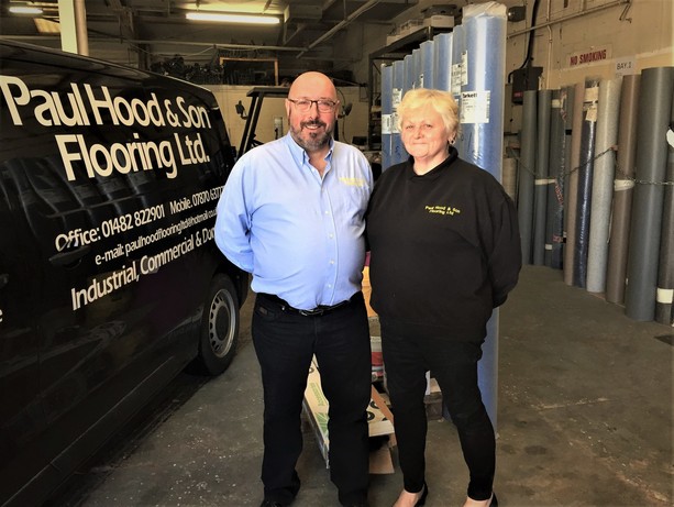 Flooring company supports expansion with training programme