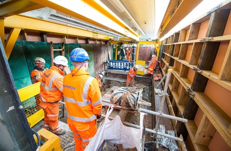 Spencer Group earns rail industry acclaim for Tube tunnelling project