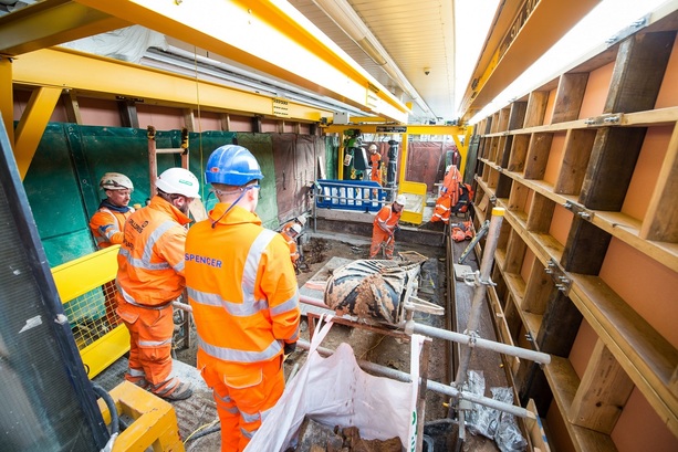 Spencer Group earns rail industry acclaim for Tube tunnelling project
