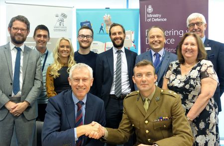 Wilkin Chapman pledges commitment to the Armed Forces community