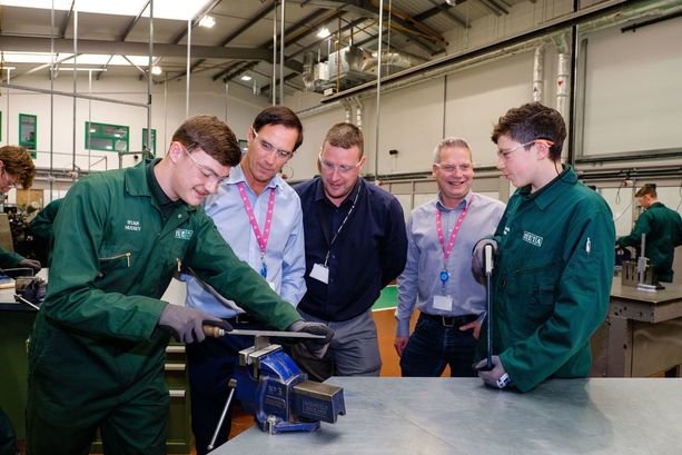 Engineers plan for the future with first visit to £4.5-million training centre