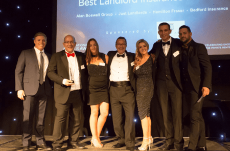 Alan Boswell Group win prestigious national insurance award