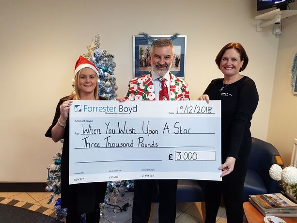 Christmas gift kickstarts 2019 fundraising for local children’s charity