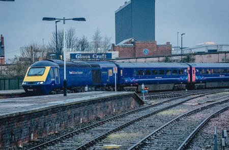 High Speed Train (HST) arrives ahead of introduction into Hull Trains' fleet