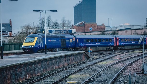High Speed Train (HST) arrives ahead of introduction into Hull Trains' fleet
