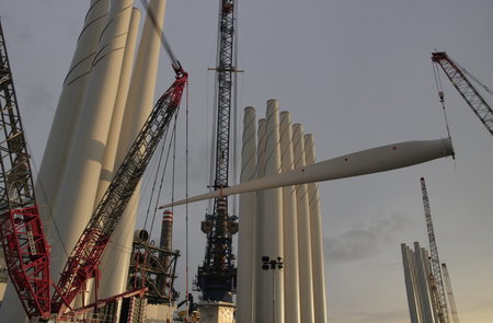The world’s biggest offshore wind farm generates first power