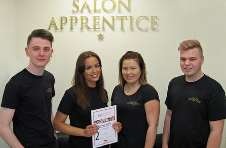 Salon Apprentice’s hairdressing students prove they are a cut above in national competition