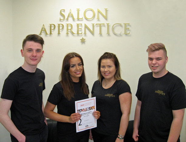 Salon Apprentice’s hairdressing students prove they are a cut above in national competition