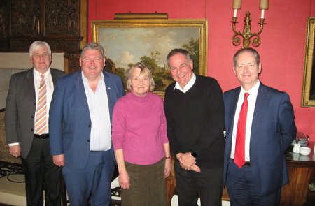 Chamber thanks distinguished Lord Lieutenant as Burton Agnes Hall hosts Bridlington members