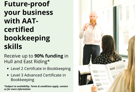 Funded AAT Bookkeeping Bootcamp Supports Local Employers to Bridge Skills Gaps