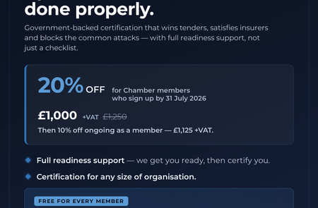 20% off Cyber Essentials certification & Readiness