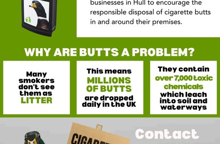 Free resources to reduce litter for Hull businesses! 