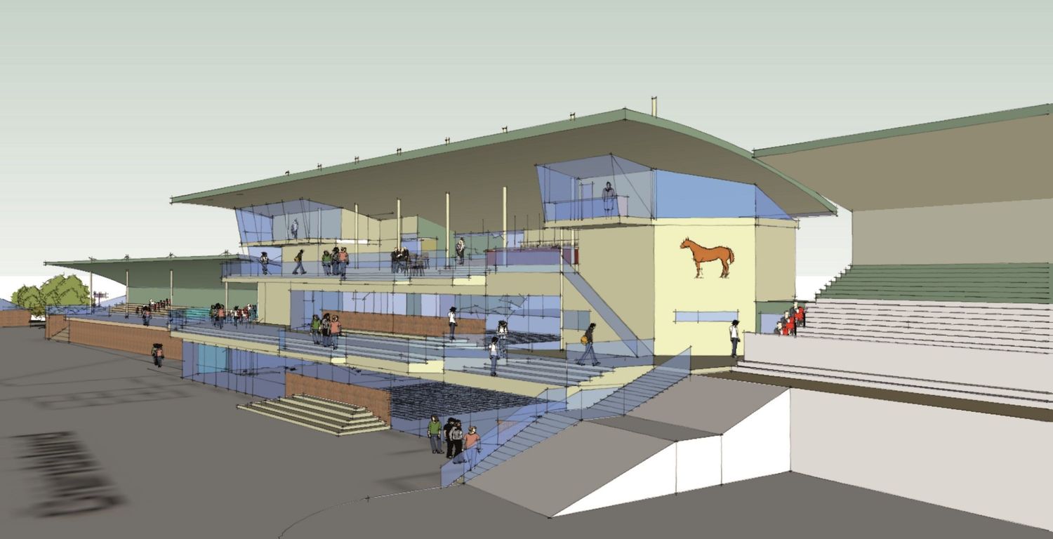 Beverley Racecourse artists impression