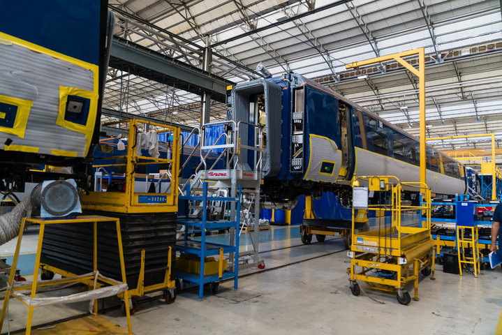 Hull Trains new fleet being built