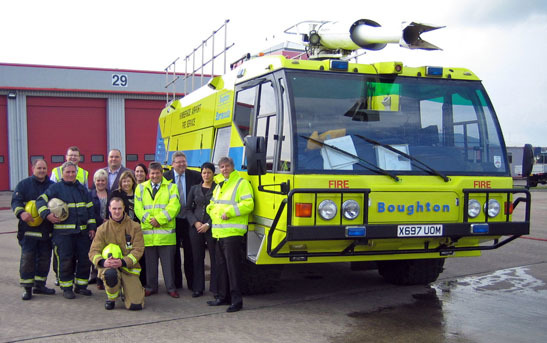 Humberside Airport firefighters 2