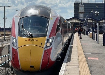 LNER Azuma in Cleethorpes